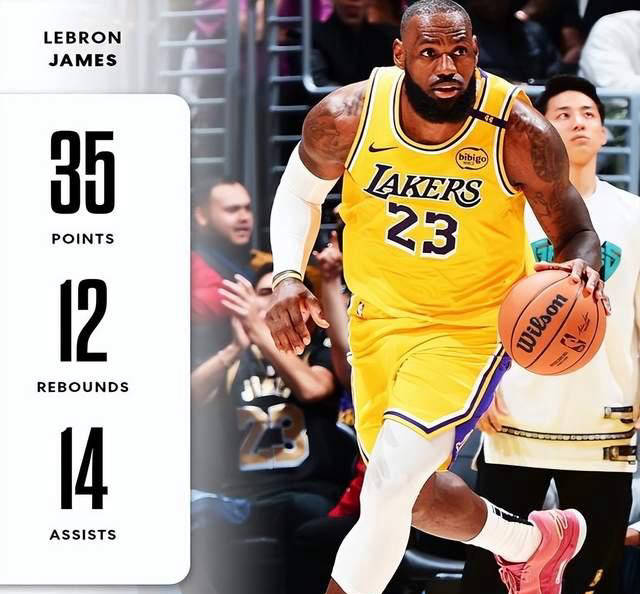 詹姆斯猛砍分，带领球队轻取胜利